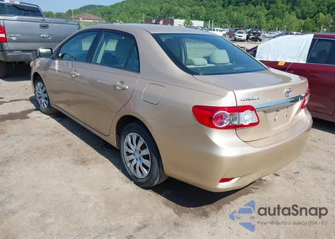 2013 Toyota Corolla Le from USA, damaged, VIN 2T1BU4EE4DC928172